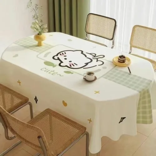 pvc桌布防水防烫轻奢新款