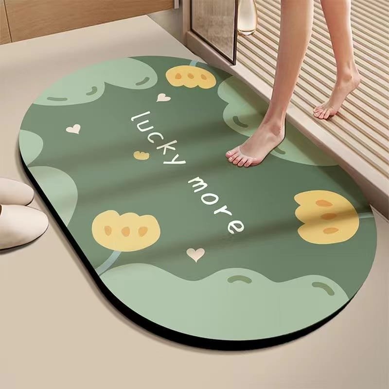 轻奢风进门地垫浴室防滑脚垫