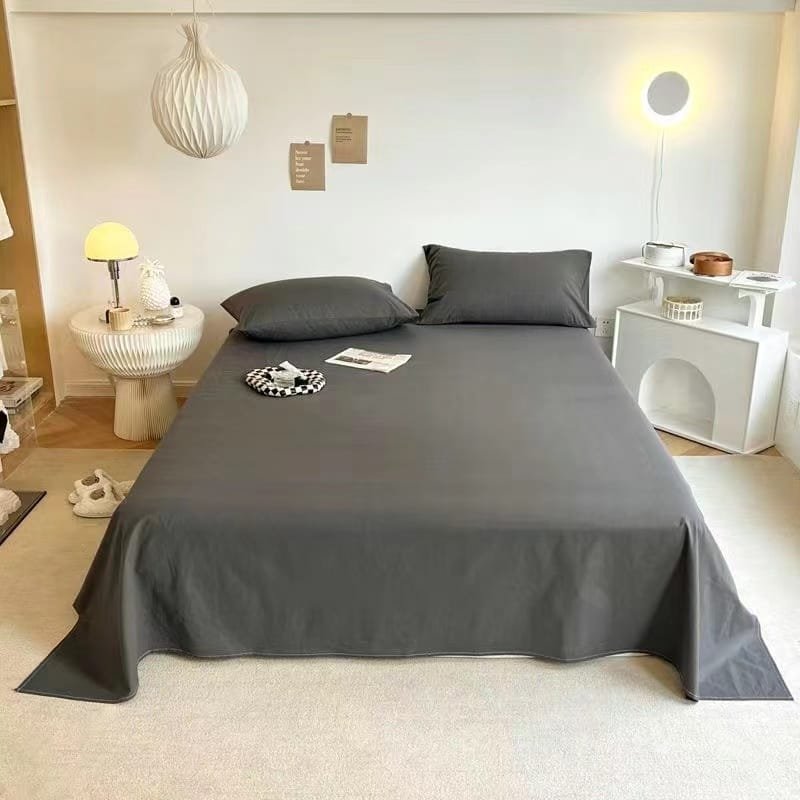 ins风纯色床单更新版