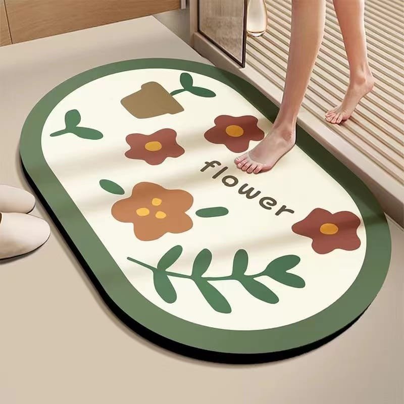轻奢风进门地垫浴室防滑脚垫