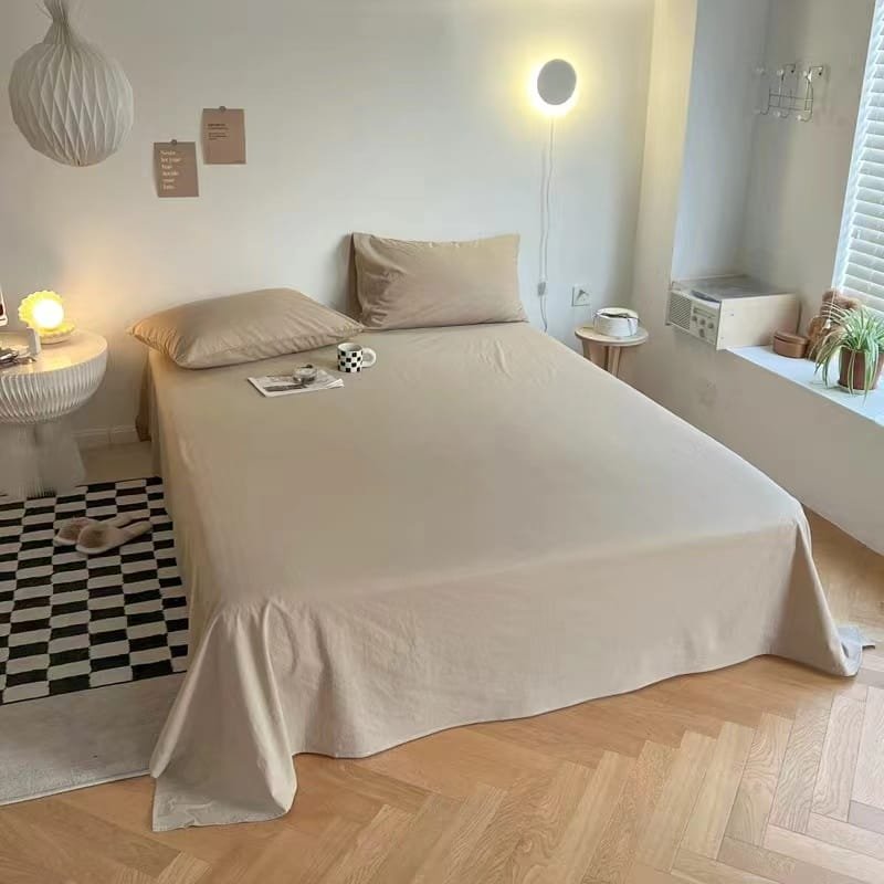 ins风纯色床单更新版